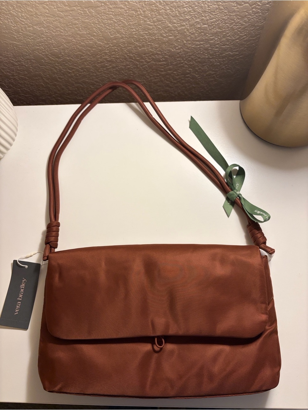 Vera Bradley Women's Andover Shoulder Bag in Cinnamon